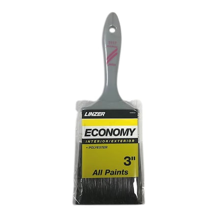 LINZER 3 in. Flat Paint Brush 1117 0300